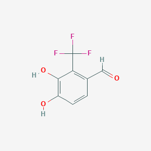 3,4-Dihydroxy-2-(trifluoromethyl)benzaldehyde