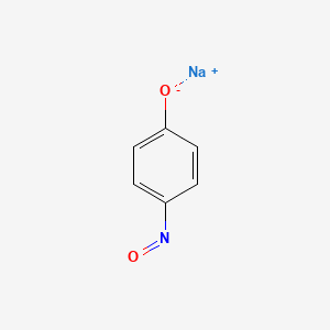 molecular formula C6H5NNaO2 B1629969 Phenol, 4-nitroso-, sodium salt CAS No. 823-87-0