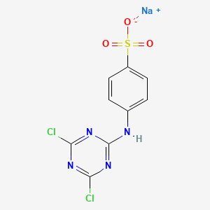 Benzenesulfonic acid, 4-[(4,6-dichloro-1,3,5-triazin-2-yl)amino]-, monosodium salt