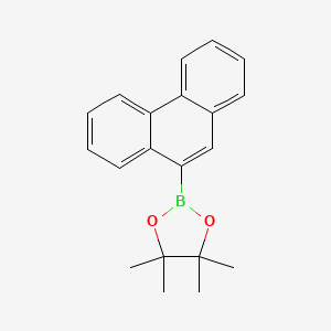 4,4,5,5-Tetramethyl-2-(phenanthren-9-YL)-1,3,2-dioxaborolane
