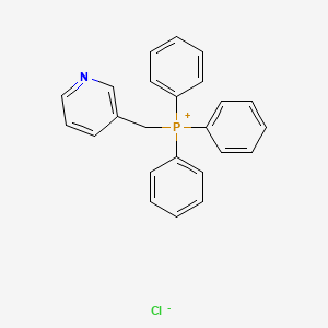 Phosphonium, triphenyl(3-pyridinylmethyl)-, chloride
