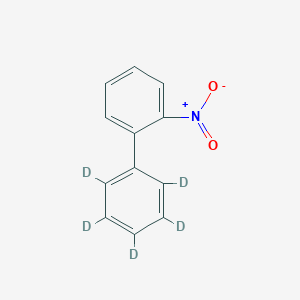 molecular formula C12H9NO2 B016300 2-Nitrobiphenyl-2',3',4',5',6'-d5 CAS No. 64420-97-9