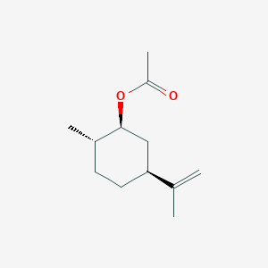 molecular formula C12H20O2 B1630012 Dihydrocarvyl acetate, (+/-)- CAS No. 75684-65-0