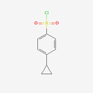 molecular formula C9H9ClO2S B1630026 4-Cyclopropylbenzene-1-sulfonyl chloride CAS No. 167404-32-2