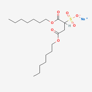 Sodium 1,4-diheptyl sulphonatosuccinate