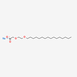 molecular formula C20H39NaO4 B1630034 Sodium;2-(2-hexadecoxyethoxy)acetate CAS No. 33939-65-0