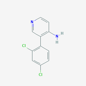 3-(2,4-Dichlorophenyl)pyridin-4-amine