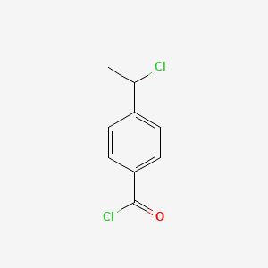 4-(1-Chloroethyl)benzoyl chloride