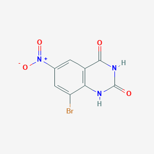8-Bromo-6-nitroquinazoline-2,4-diol