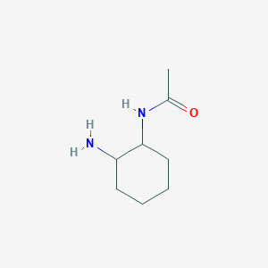 molecular formula C8H16N2O B1630047 N-(2-Amino-cyclohexyl)-acetamide CAS No. 128651-92-3