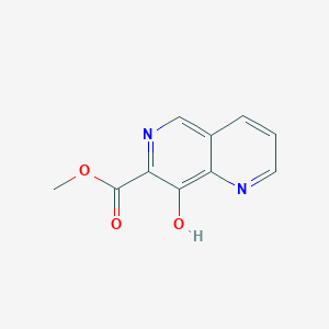 molecular formula C10H8N2O3 B1630050 Methyl 8-hydroxy-1,6-naphthyridine-7-carboxylate CAS No. 410542-68-6