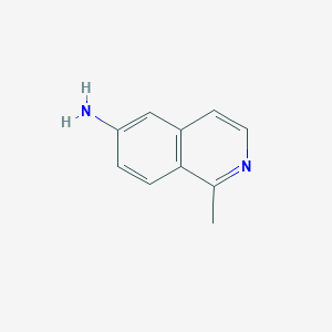 molecular formula C10H10N2 B1630057 6-AMINO-1-METHYLISOQUINOLINE CAS No. 347146-39-8