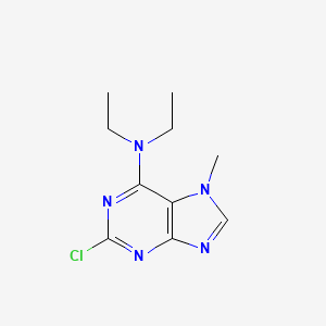 2-Chloro-N6,N6-diethyl-7-methyl-adenine