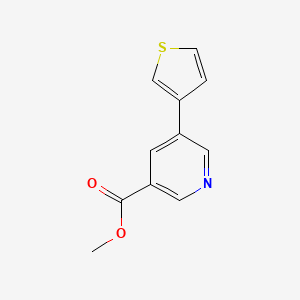 Methyl 5-(thiophen-3-yl)nicotinate