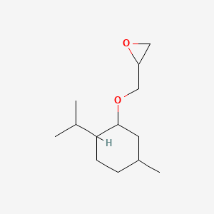 2-({[5-Methyl-2-(propan-2-yl)cyclohexyl]oxy}methyl)oxirane