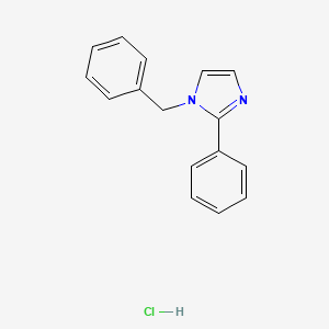 1-Benzyl-2-phenylimidazole hydrochloride