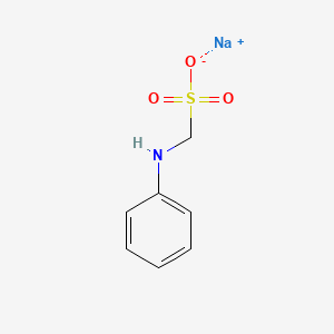 molecular formula C7H8NNaO3S B1630108 Sodium anilinomethanesulfonate CAS No. 26021-90-9