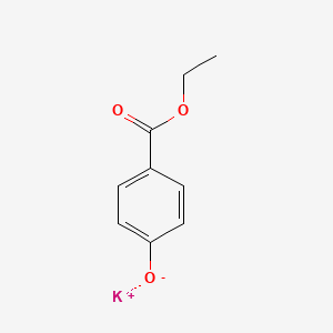 molecular formula C9H9KO3 B1630112 Potassium ethyl 4-oxidobenzoate CAS No. 36457-19-9