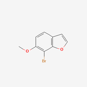 molecular formula C9H7BrO2 B1630116 7-Bromo-6-methoxy-1-benzofuran CAS No. 286836-03-1