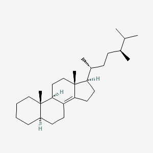 molecular formula C28H48 B1630122 5alpha-Ergost-8(14)-ene CAS No. 6673-69-4