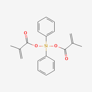 molecular formula C20H20O4Si B1630136 Bis(methacryloxy)diphenylsilane CAS No. 63696-07-1