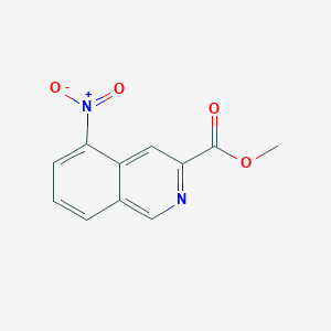 Methyl 5-nitroisoquinoline-3-carboxylate