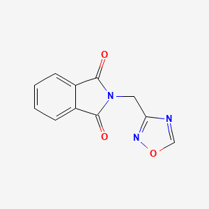 2-((1,2,4-Oxadiazol-3-yl)methyl)isoindoline-1,3-dione
