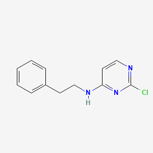 2-Chloro-N-(2-phenylethyl)pyrimidin-4-amine