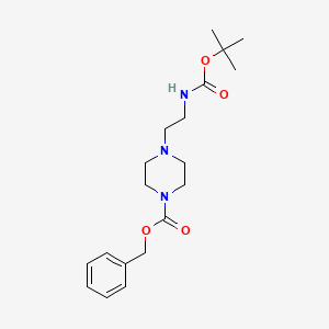 1-Cbz-4-(2-N-Boc-Amino-ethyl)-piperazine