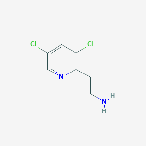 molecular formula C7H8Cl2N2 B1630162 2-(3,5-Dichloro-pyridin-2-YL)-ethylamine CAS No. 830348-31-7