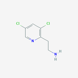 molecular formula C7H8Cl2N2 B1630162 2-(3,5-Dichloropyridin-2-yl)ethanamine CAS No. 830348-31-7