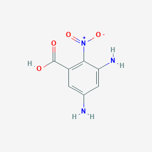 molecular formula C7H7N3O4 B1630168 3,5-Diamino-2-nitrobenzoic acid CAS No. 54002-37-8