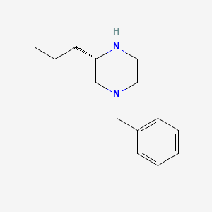 molecular formula C14H22N2 B1630173 (S)-1-benzyl-3-propylpiperazine CAS No. 324749-73-7