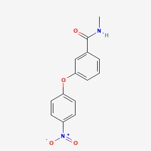 molecular formula C14H12N2O4 B1630177 N-methyl-3-(4-nitrophenoxy)benzamide CAS No. 71708-64-0