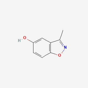 molecular formula C8H7NO2 B1630179 3-Methylbenzo[d]isoxazol-5-ol CAS No. 214760-36-8
