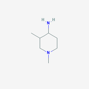 molecular formula C7H16N2 B1630183 1,3-Dimethylpiperidin-4-amine CAS No. 30648-81-8