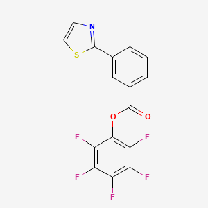 Pentafluorophenyl 3-(1,3-thiazol-2-yl)benzoate