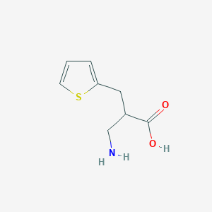 3-Amino-2-(thiophen-2-ylmethyl)propanoic acid