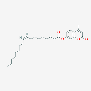 molecular formula C28H40O4 B016302 油酸 4-甲基伞形花素酯 CAS No. 18323-58-5