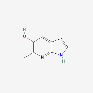6-methyl-1H-pyrrolo[2,3-b]pyridin-5-ol