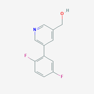 (5-(2,5-Difluorophenyl)pyridin-3-yl)methanol