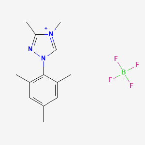 1-Mesityl-3,4-dimethyl-4H-1,2,4-triazolium tetrafluoroborate