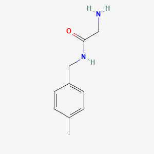 molecular formula C10H14N2O B1630218 2-Amino-N-(4-methyl-benzyl)-acetamide CAS No. 864273-44-9