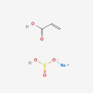 2-Propenoic acid, telomer with sodium sulfite (1:1), sodium salt