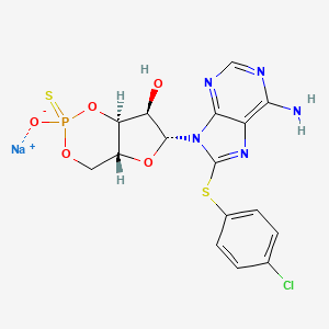 molecular formula C16H14ClN5NaO5PS2 B1630241 Rp-8-CPT-cAMPS CAS No. 129735-01-9