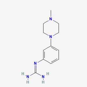 1-(3-(4-Methylpiperazin-1-yl)phenyl)guanidine