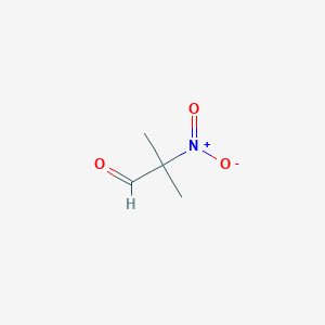 molecular formula C4H7NO3 B1630257 2-Methyl-2-nitropropanal CAS No. 98070-60-1