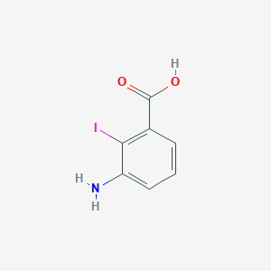 molecular formula C7H6INO2 B1630261 3-Amino-2-iodobenzoic acid CAS No. 85600-30-2