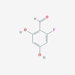 molecular formula C7H5FO3 B1630269 2-Fluoro-4,6-dihydroxybenzaldehyde CAS No. 170282-90-3
