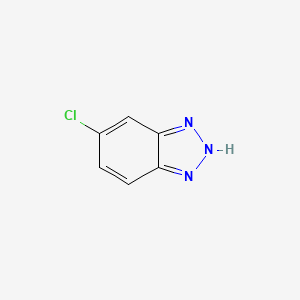 molecular formula C6H4ClN3 B1630289 5-Chlorobenzotriazole CAS No. 94-97-3